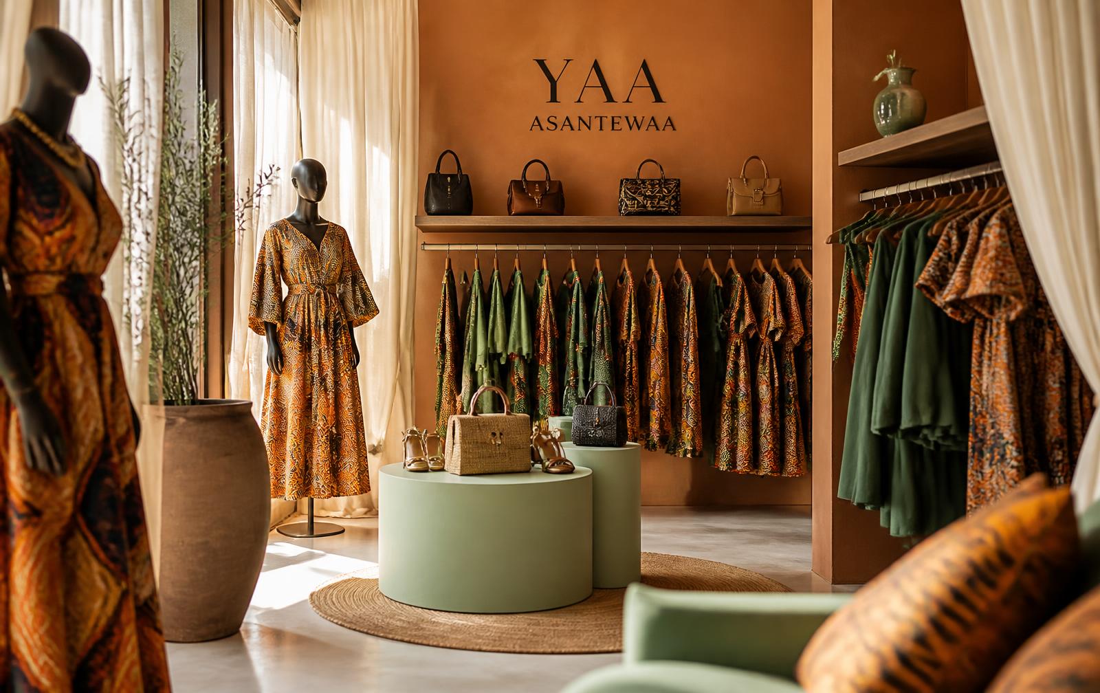 Inside Jay's Signature: rails of gowns, handbags and heels